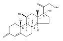 Hydrocortisone acetate (50-03-3),Hydrocortisone acetate (50-03-3 ...