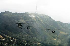 Military Counterterrorism Exercise over LA