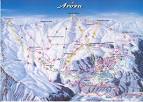 Arosa Piste Map / Trail Map