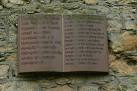 "This Khachkar (Armenian stone cross) was presented to Holgate School in - via Daymix