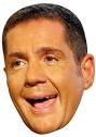 dale winton Celebrity Face Mask