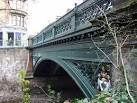 Gibson Street bridge. Crosses the River Kelvin at the north end of - via Daymix