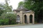Neoclassical gate lodge in its crystalline austerity." Grade II* listed. - via Daymix