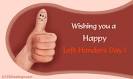 Kuweight 64: AUGUST 13 IS INTERNATIONAL LEFT HANDERS' DAY