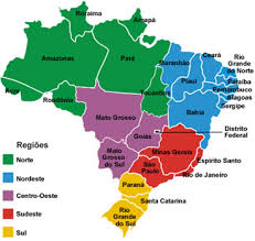 Regi&otilde;es Brasileiras. As Cinco Regi&otilde;es Brasileiras - Brasil Escola