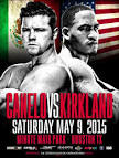 Canelo vs Kirkland: Fight poster for May 9 HBO showdown - Bad Left.