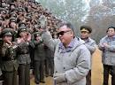 Revered by military: North Korea's Kim Jong Il inspects a unit of Korean