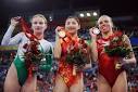 He Wenna wins first Olympic trampoline gold for host ...