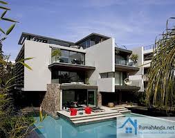 Desain Rumah Modern Abstrak Terbaru