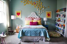 Bedroom Art Design Ideas Gilrs Bedroom Lovely Orange And White ...