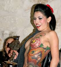Girl Phoenix Tattoo Style