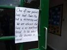 Tiverton : Swine Flu Notice at - via Daymix