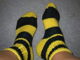 Black And Gold Socks