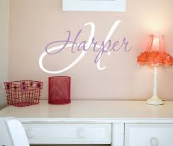 Wall Decals Nursery - Name Wall Decal - Girls Name Vinyl Wall ...