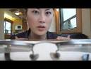 Actress Olivia Cheng gets creative while filming an episode of SyFy's