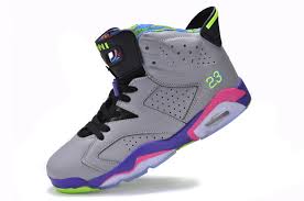 Air Jordan 6 Mens Womens Basketball Shoes Grey Green.jpg