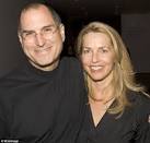 Family: Steve Jobs and wife