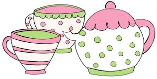 Image result for tea pot with saucer and cup  clip art