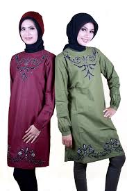 Model Busana Muslim Terbaru Baju Gamis Baju Kantor Baju Pesta ...