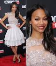 Zoe Saldana in Elie Saab