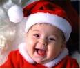 Happy chubby baby