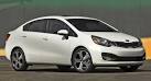 All-New 2012 Kia Rio Sedan for North America Breaks Cover - Carscoop