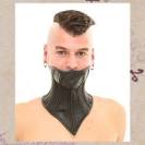 Pointed mouthcover neck corset
