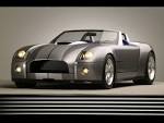 Ford Shelby Cobra Concept - Front Angle - Headlights On ...