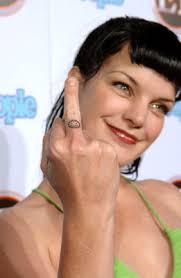 Pauley Perrette Tattoos Designs