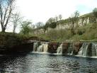 Wain Wath Force, near Keld. Less than 6ft high, it seems a bit underpowered - via Daymix