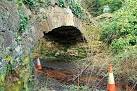 remains of the old Lagan Navigation – can't explain the cones though. - via Daymix