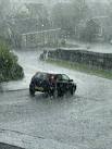 Torrential rain and hail in a - via Daymix