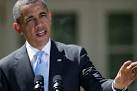 Obama speaks at the Rose