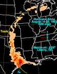 Hurricane Alicia - August 14-22, 1983