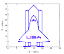 how to draw the spaceshuttle