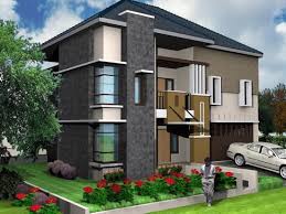 Model Teras dan Rumah Minimalis 2 Lantai Sederhana Terbaru 2014