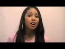 Jasmine V sings Beyonces "Ave Maria" as a special request for a friends