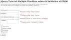jQuery Tutorial Demo: Select All Checkboxes & validate Form