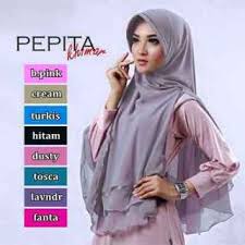 Jual Pepita Khimar Matt Sifon | grosir jilbab murah bandung