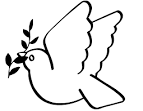 Coloring Pages: dove of peace coloring page dove of peace ...