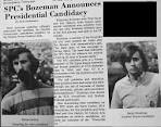 Protest Activism at UT   40 YEARS ON