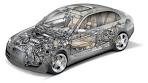 Cutaway car, automotive illustration, beaudaniels.