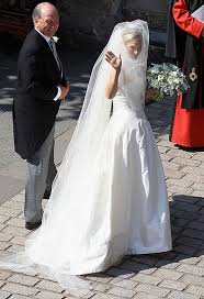zara phillips wedding pic