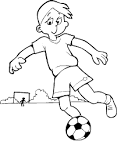 Boy coloring page