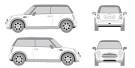 Free Car Vector Outlines     6000 of them   Bitten Nails Design