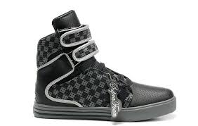 Supra TK Society Mens Shoes Black Silver Grey For Sale [Supra TK ...
