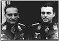 Hans-Ulrich Rudel (left) with Ernst Gadermann who was Hans-Ulrich Rudel