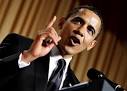 Barack Obama tells jokes