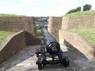 This cannon within Fort Amhurst (now also within the Great Lines Heritage - via Daymix