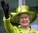 Image The Queen waves during an Picture